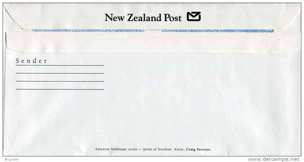 Entier Postal Sur Enveloppe Illustrée - Postwaardestukken
