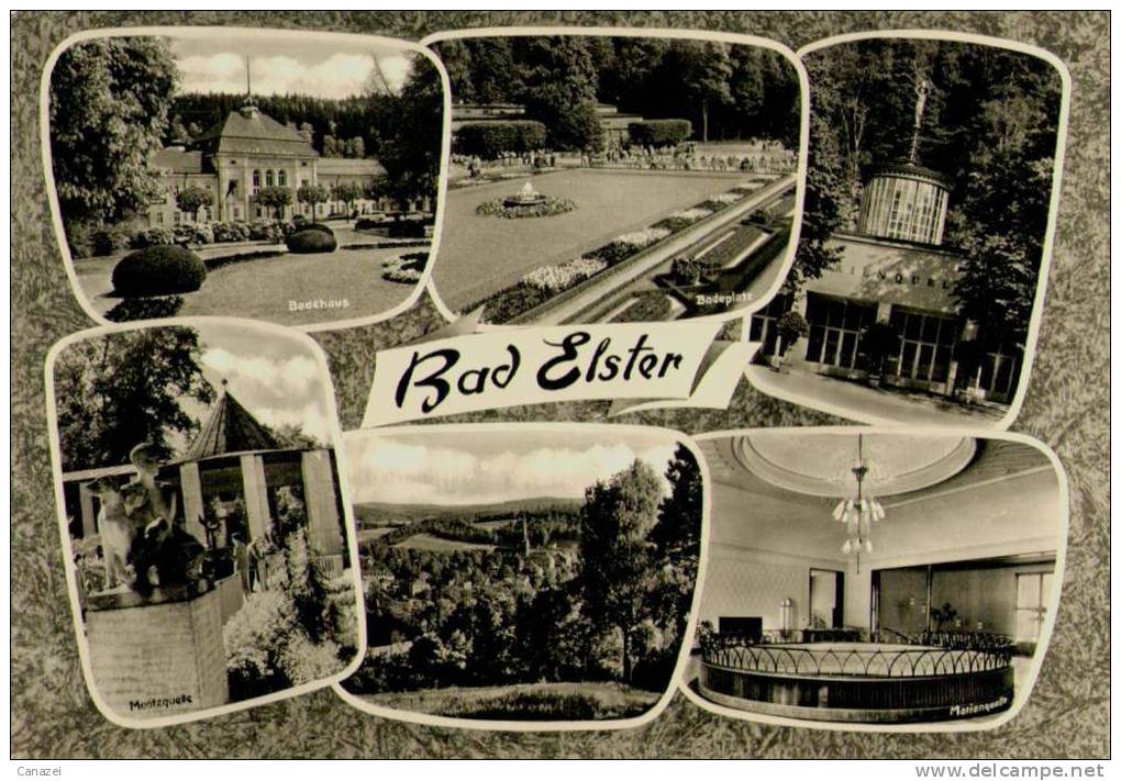 AK Bad Elster, Badehaus, Badeplatz, Moritzquelle, Ungelaufen, 1963 - Bad Elster