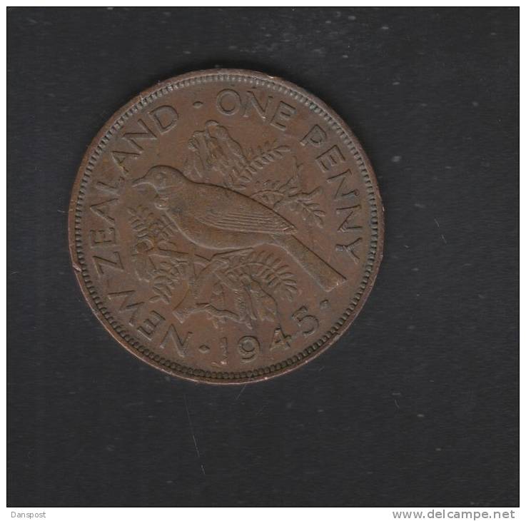 New Zealand Penny 1945 - New Zealand