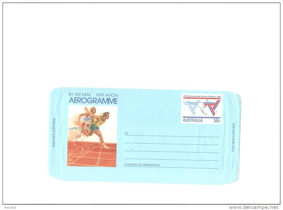 Aerograma 1982 - Aerogramme