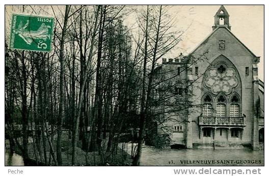 N°18640 -cpa Villeneuve Saint Georges -le Moulin De Senlis- - Wassermühlen