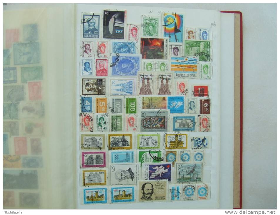 VEND LOT DE + 150 TIMBRES D ´ ARGENTINE , 1959 - 1993 , DONT N° 1559-1617-1648-1826 !!!! (b) - Lots & Serien