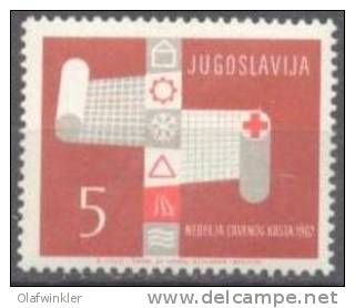 1962 Zwangszuschlagmarke Rotes Kreuz Mi 28 / Sc RA27 / Y&T 49 Postfrisch/neuf Sans Charniere/MNH - Bienfaisance