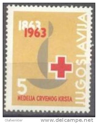 1963 Zwangszuschlagmarke 100 Jahre Rotes Kreuz Mi 29 / Sc RA28 / Y&T 51 Postfrisch/neuf Sans Charniere/MNH - Beneficenza