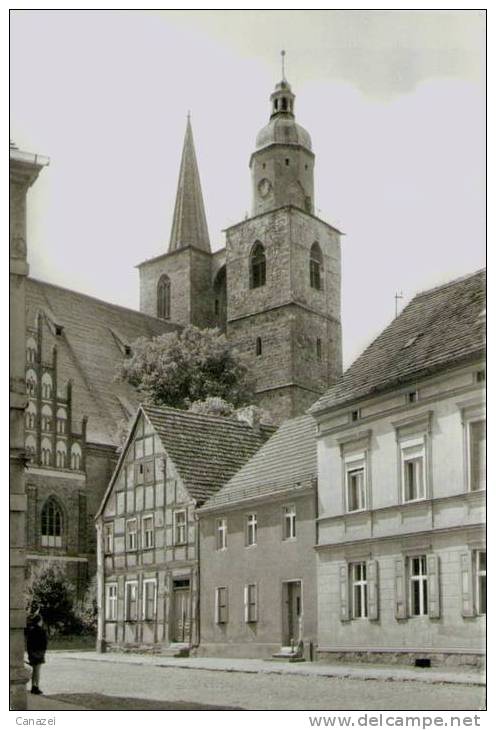 AK Jüterbog, St. Nikolai-Kirche, Ung, 1981 - Jueterbog