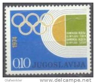 1974 Zwangszuschlagmarke Olympische Woche Mi 47 / Sc RA46 / Y&T 1446 Postfrisch/neuf Sans Charniere/MNH - Liefdadigheid