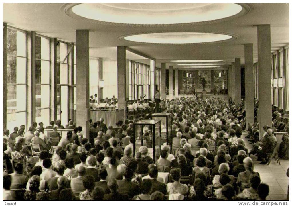 AK Staatsbad Bad Elster, Kurkonzert In Der Wandelhalle, Ung, 1963 - Bad Elster