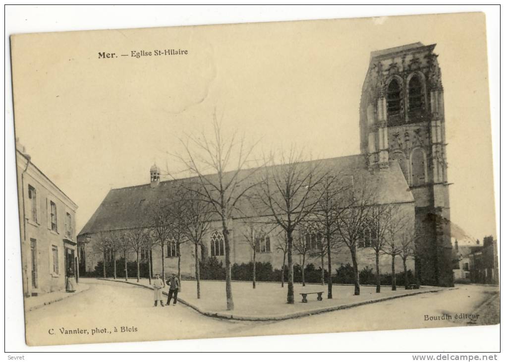 MER. - Eglise St-Hilaire - Mer