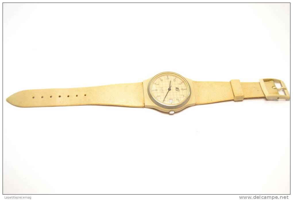 Ancienne Montre SUISSE Plastique Années 1970 - 1980 GTI RK - Antike Uhren