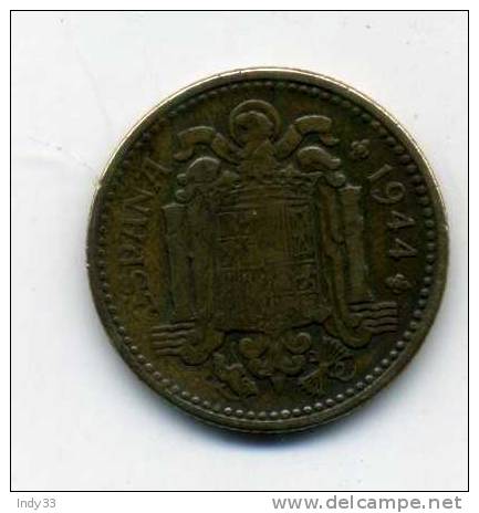 - ESPAGNE . 1 P. 1944 . - 1 Peseta