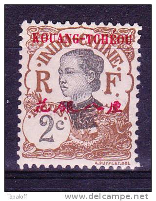 Kouang-Tcheou N°19 Neuf Charniere - Unused Stamps