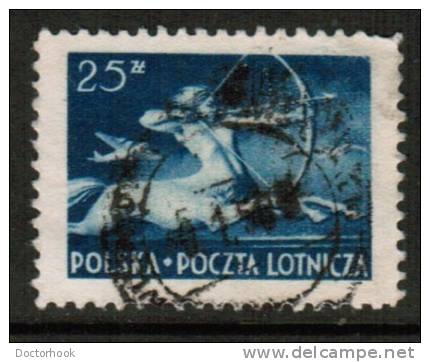 POLAND  Scott #  C 22  VF USED - Oblitérés