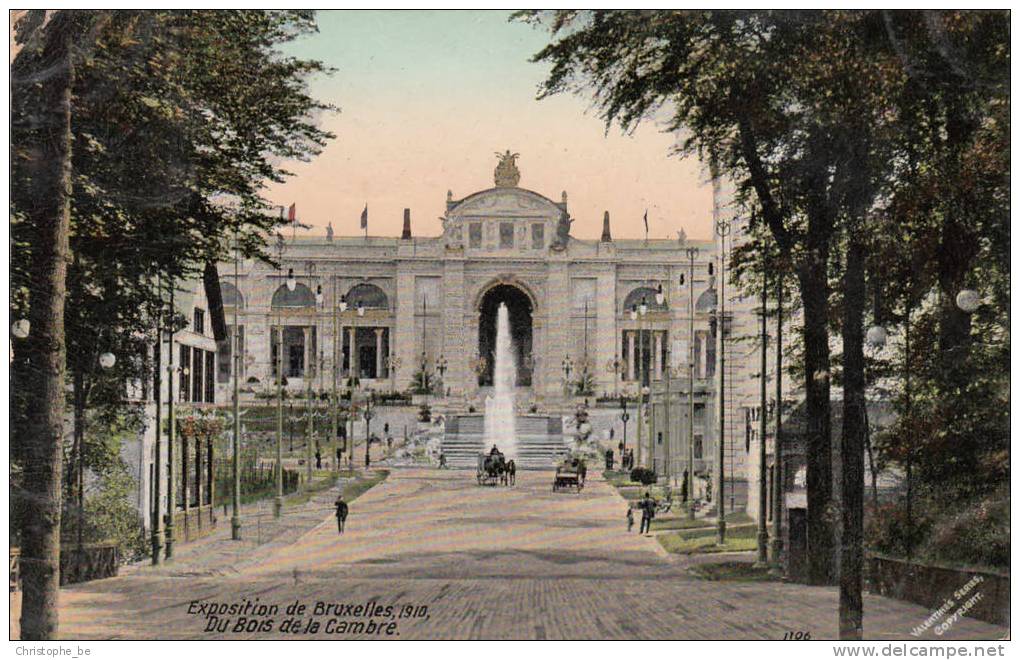 Brussel, Bruxelles Exposition De Bruxelles 1910, De Bois De La Cambre (pk10285) - Feesten En Evenementen