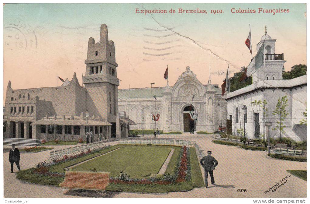 Brussel, Bruxelles Exposition De Bruxelles 1910, Colonies Françaises (pk10286) - Feesten En Evenementen