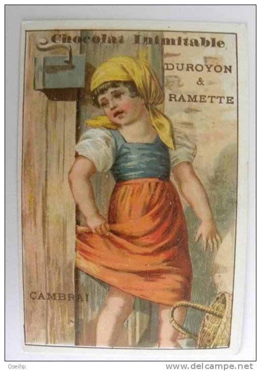 Chromo Duroyon & Ramette - Fillette Panier - Duroyon & Ramette
