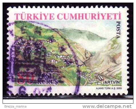 TURCHIA - USATO - 2006 - Artvin - 700.000 - Used Stamps