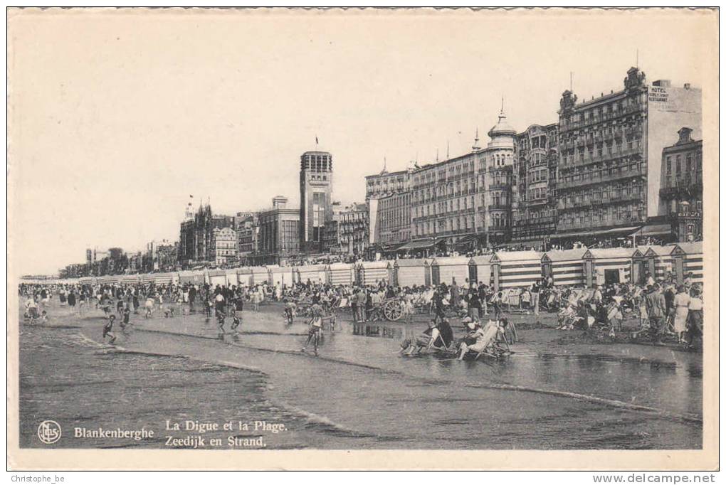 Blankenberghe, Blankenberge, Zeedijk En Strand (pk10352) - Blankenberge