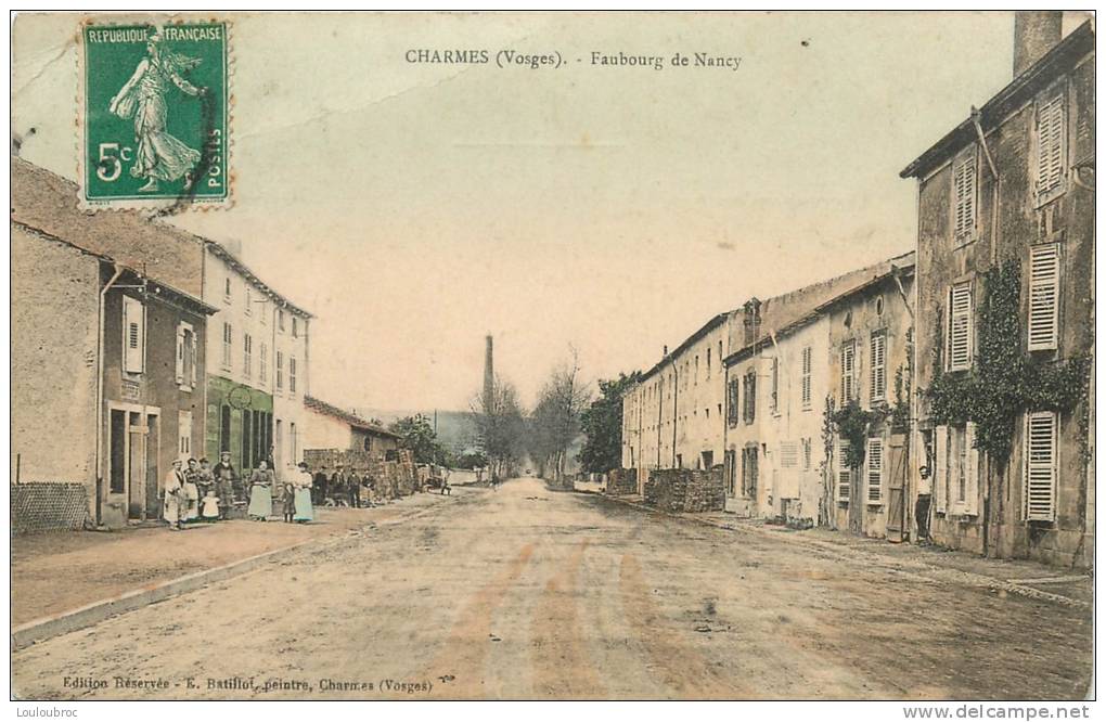 88 CHARMES FAUBOURG DE NANCY  EDITION BATILLOT - Charmes