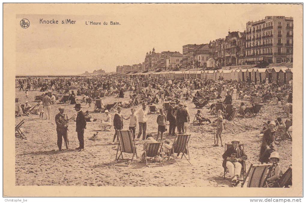 Knocke Zoute, Knokke, L'Heure De Bains (pk10406) - Knokke