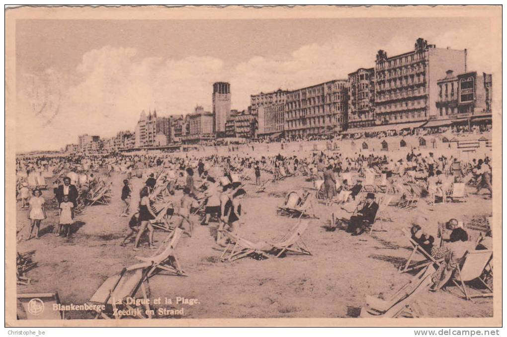 Blankenberge, Blankenberghe Zeedijk En Strand (pk10426) - Blankenberge