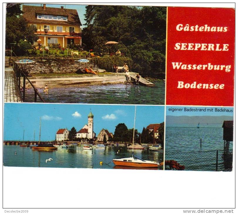ZS28921 Germany Wasserburg Bodensee Multiviews Used Good Shape Back Scan At Request - Wasserburg (Bodensee)