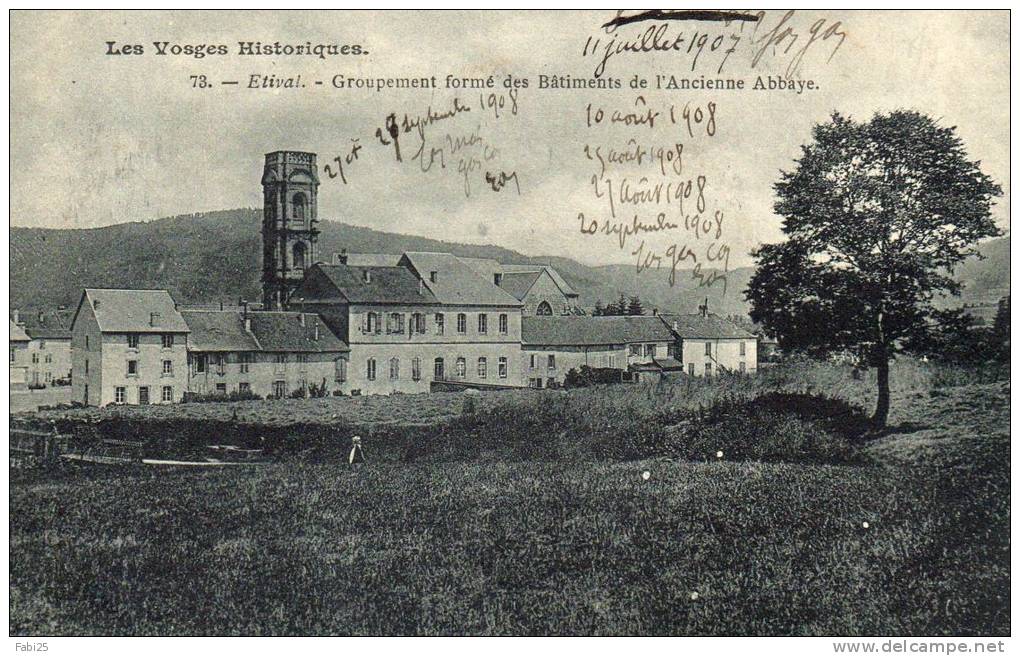 ETIVAL  Groupement Formé Des Bâtiments De L'ancienne Abbaye - Etival Clairefontaine