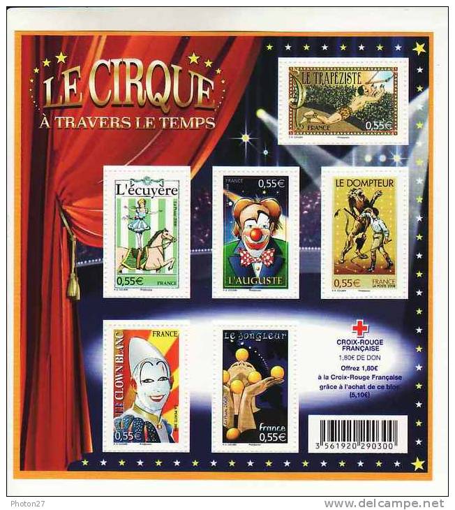 Bloc Le Cirque 2008 - Souvenir Blocks & Sheetlets
