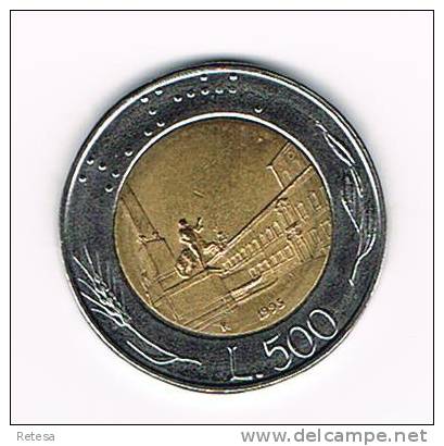 ITALIE  500 LIRE   1995 - 500 Liras