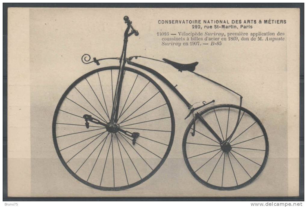 Vélocipède Suriray - Conservatoire National Des Arts Et Métiers, Paris - Ciclismo