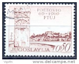 YU 1969-1328 1900A°PTUJ, YUGOSLAVIA, 1v, Used - Oblitérés