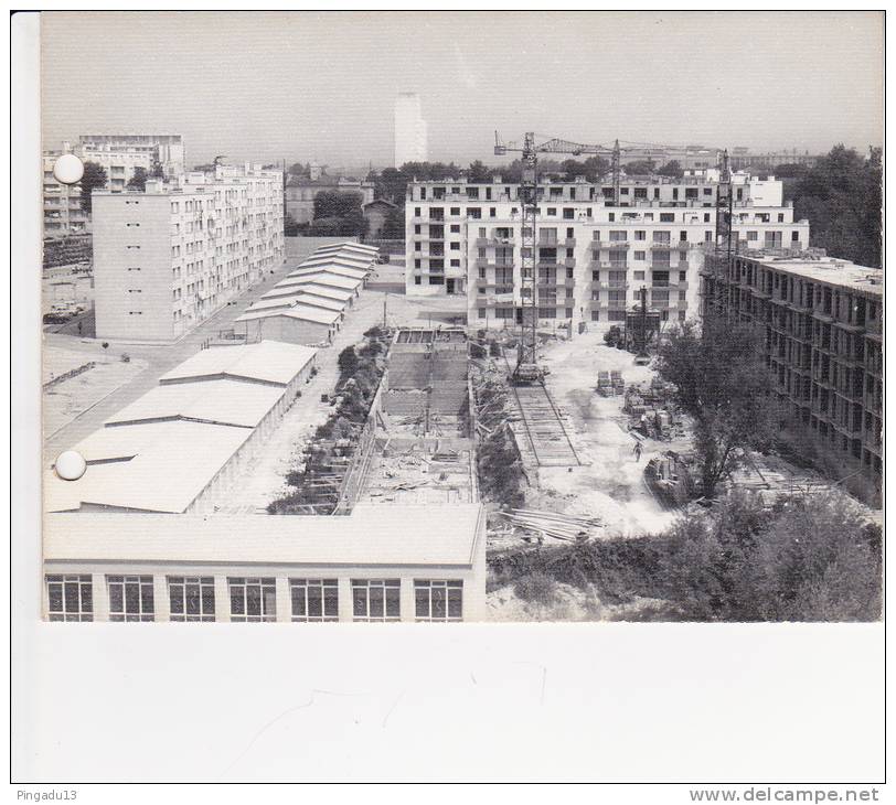 Quartier Marseille Superbe Photo Architecte Construction Cité Immeuble Grue - Lieux