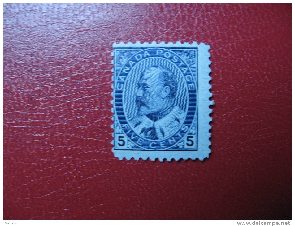 CANADA  1903  (*) Defect  S&G # 178 (bleu)  P12  - Gomme & Charnière - Gum & Hinge - Neufs