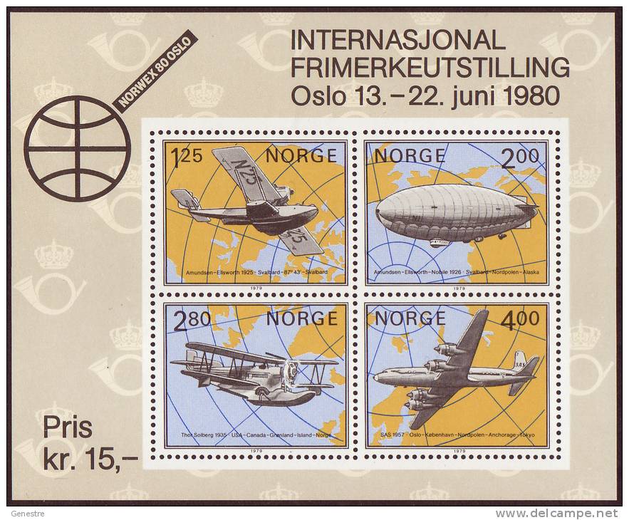 Norvège / Norge - 1980 - Y&T Bloc 3 ** (MNH) - Blocs-feuillets