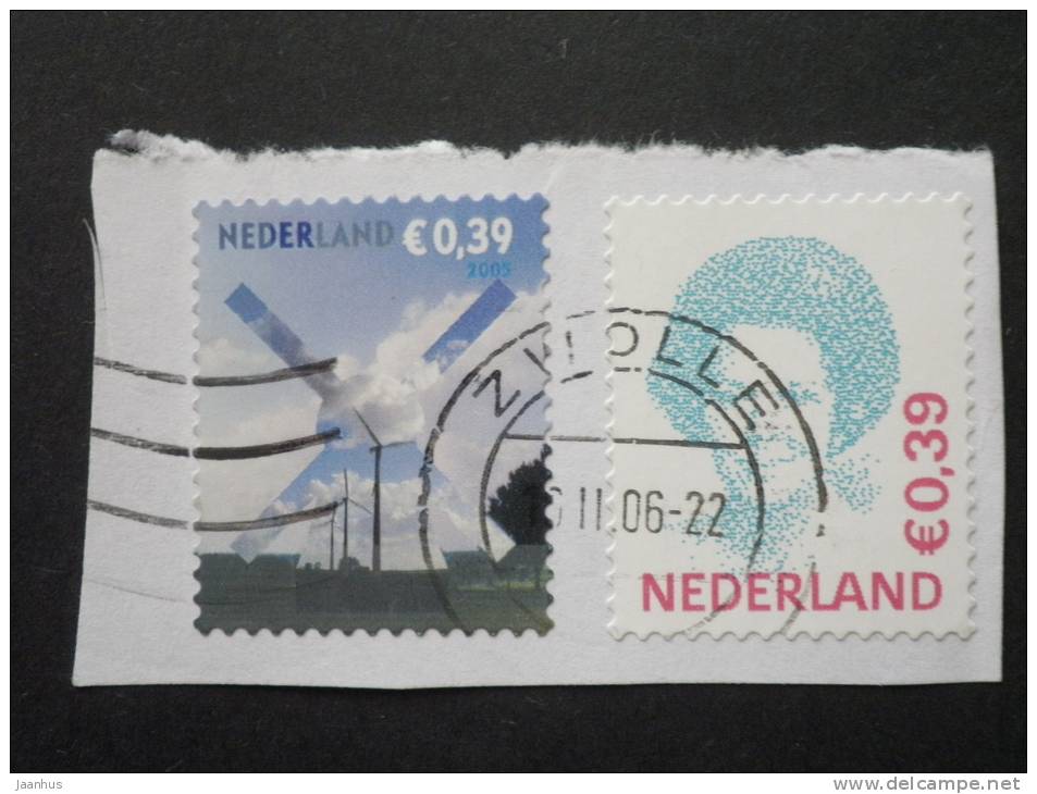 Netherlands - 2002,2005 - Mi.nr.1961,2278 - Used - Definitives - On Paper - Usados