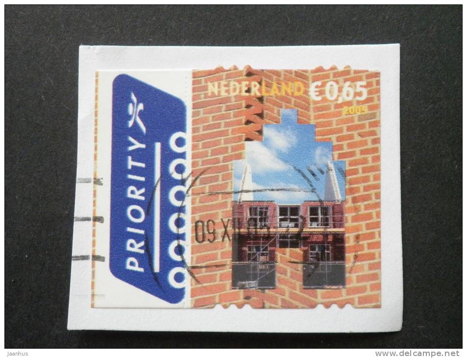 Netherlands - 2005 - Mi.nr.2279 - Used - Buildings - House-building Shell In Outline - Definitives - On Paper - Used Stamps