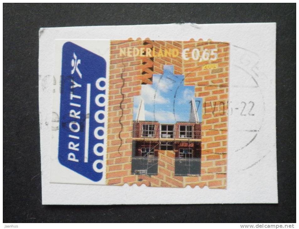 Netherlands - 2005 - Mi.nr.2279 - Used - Buildings - House-building Shell In Outline - Definitives - On Paper - Used Stamps