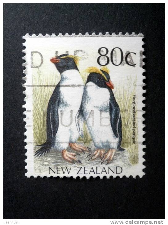 New Zealand - 1988 - Mi.nr.1054 A - Used - Birds - Fiordland Penguin - Definitives - - Oblitérés