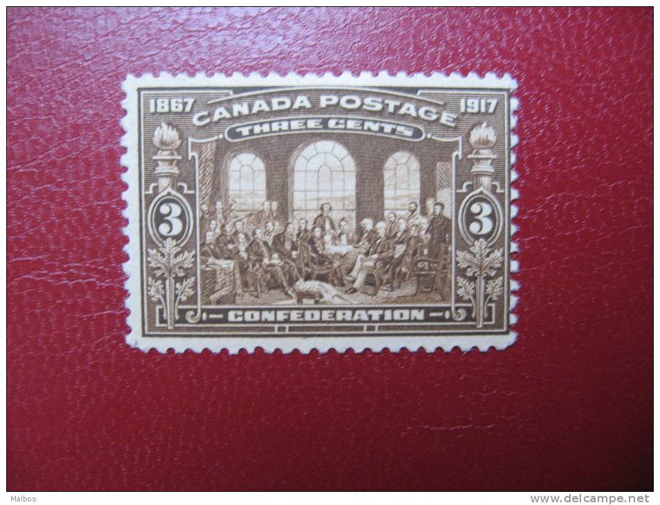 CANADA  1917  (*)  S&G # 244  - Bistre-brown - Sans Gomme - Without Gum - Neufs