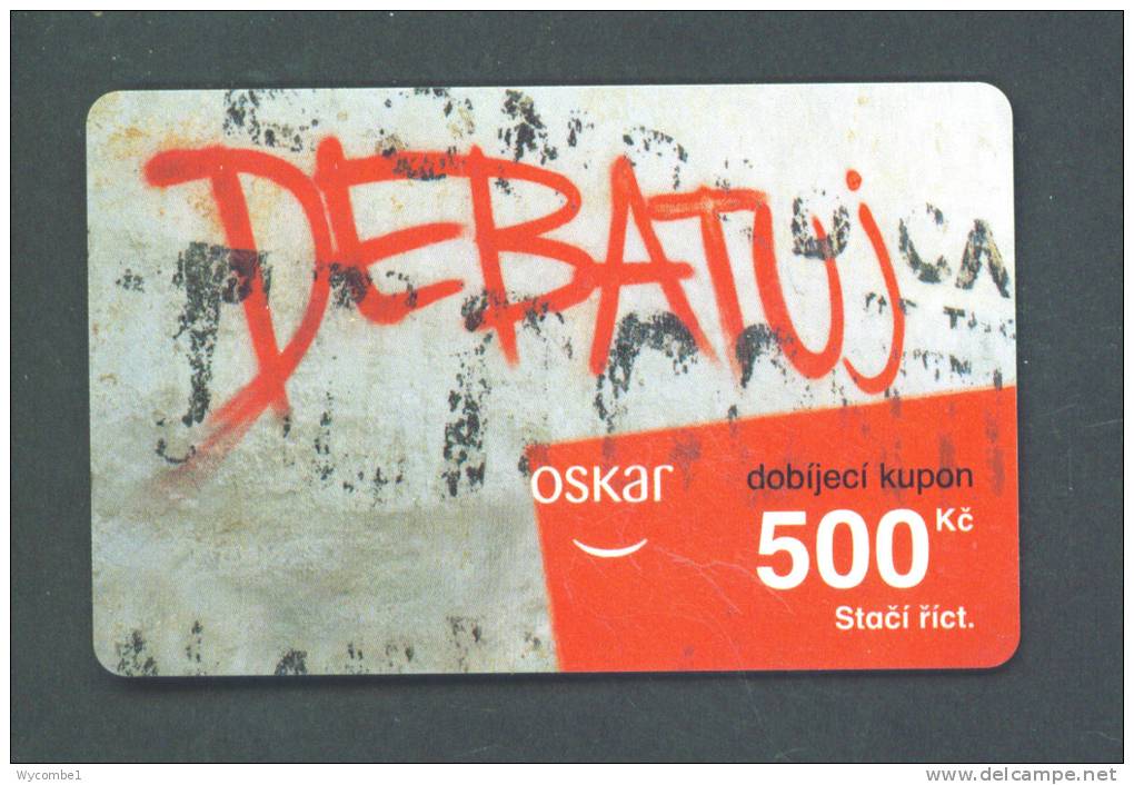 CZECH REPUBLIC  -  Remote Phonecard As Scan - Tschechische Rep.