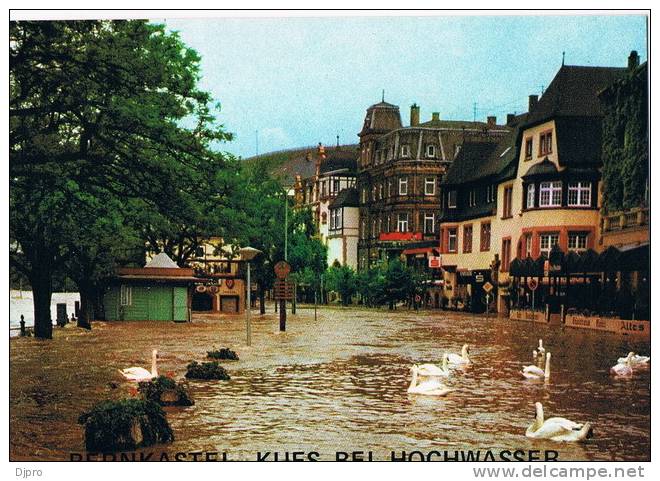 Bernkastel  Kues    Hochwasser - Bernkastel-Kues