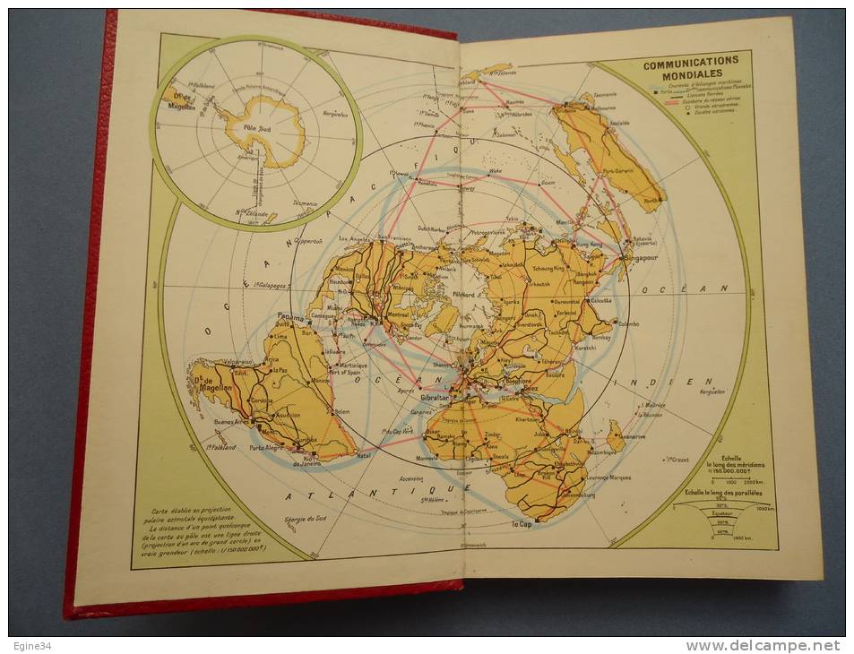 Guide - Jean Martin - ATLAS REX  - Le Monde Entier Sous La Main - 1951 - Cartes/Atlas