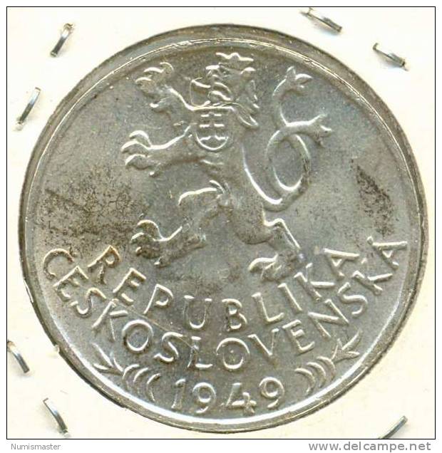 CZECHOSLOVAKIA , 100 KORUNA 1949 - Tchécoslovaquie