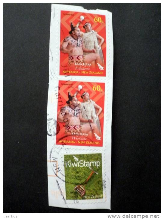 New Zealand - 2009,2011 - Mi.nr.2639,2775  - Used -  Local Motifs - Definitives - Maori Culture - On Paper - Used Stamps