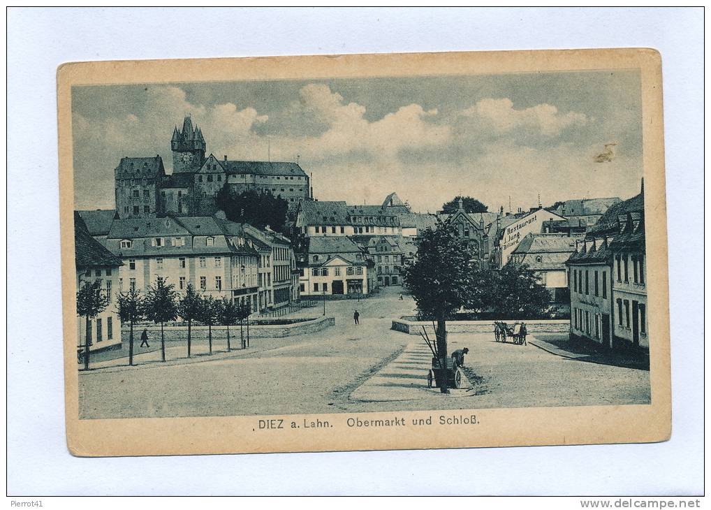 ALLEMAGNE - DIEZ A. Lahn - Obermarkt Und Schloss - Diez