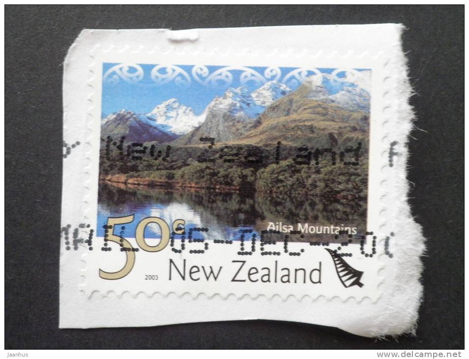 New Zealand - 2003 - Mi.nr.2085 - Used - Landscapes - Alisa Mountains - Definitives - On Paper - Oblitérés