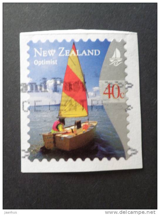 New Zealand - 1999 - Mi.nr.1806 - Used - Sailing Boats - Optimist - On Paper - Gebraucht