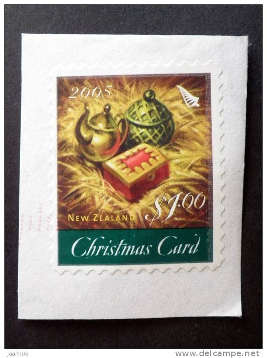 New Zealand - 2005 - Mi.nr.2295 - Used - Cristmas - Gold, Frankincense And Myrrh - On Paper - Used Stamps