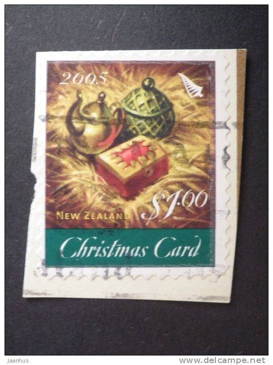 New Zealand - 2005 - Mi.nr.2295 - Used - Cristmas - Gold, Frankincense And Myrrh - On Paper - Gebraucht