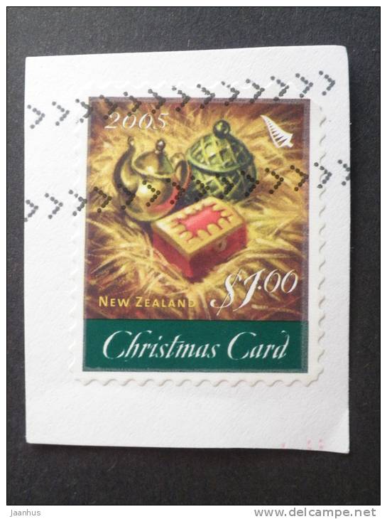 New Zealand - 2005 - Mi.nr.2295 - Used - Cristmas - Gold, Frankincense And Myrrh - On Paper - Used Stamps