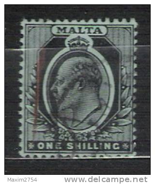 1907 - N. 40 USATO (CATALOGO UNIFICATO) - Malta